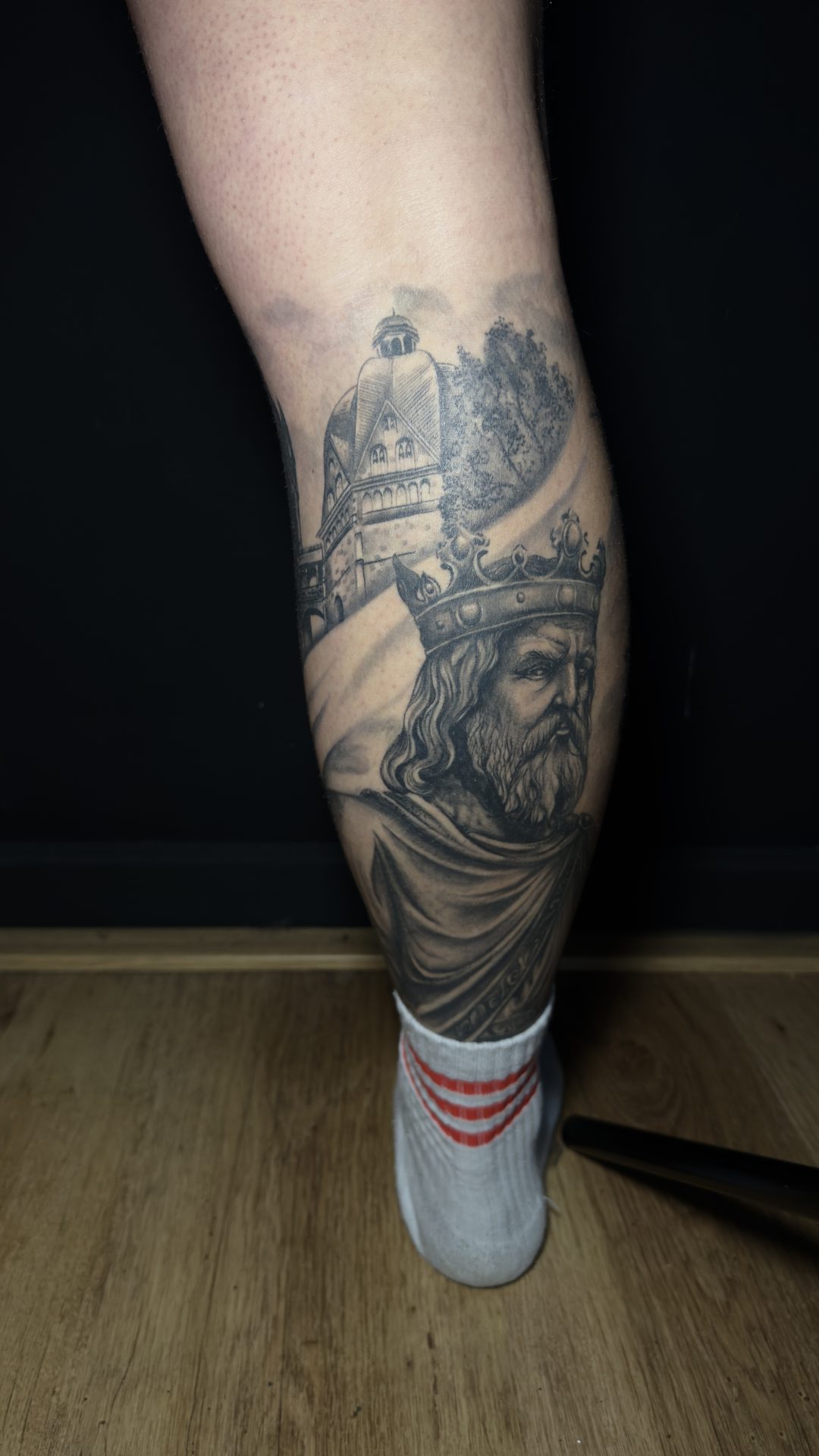 Abgeheiltes Tattoo