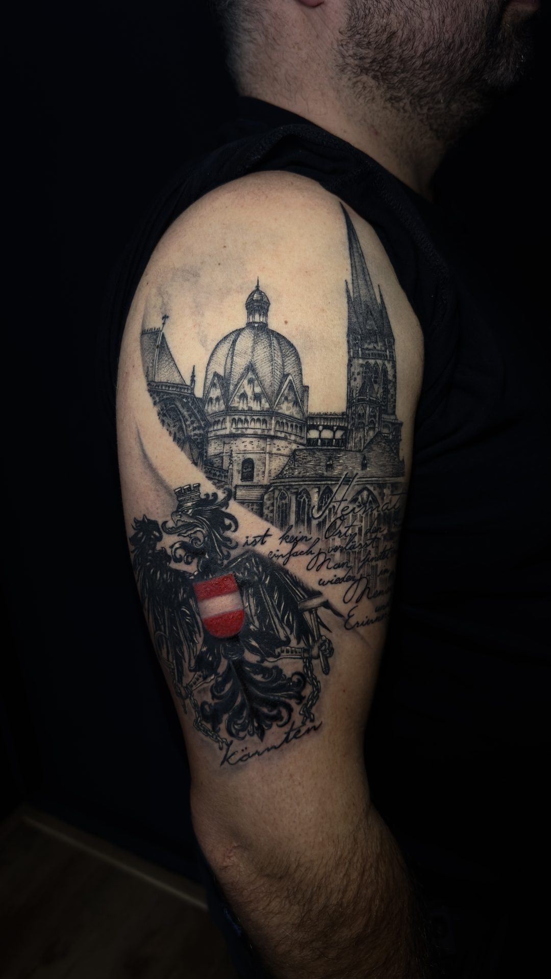Black & Grey Tattoo